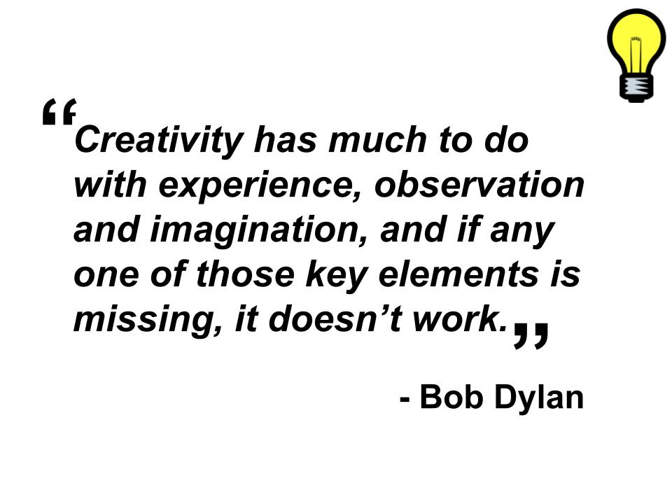 Bob Dylan on Creativity